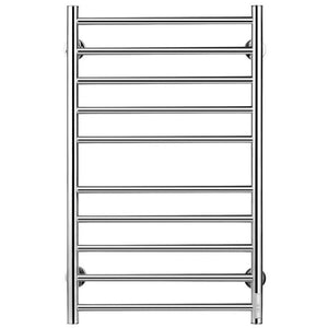 Scaldasalviette Termoarredo Elettrico Bagno Asciugabiancheria 10 Elementi Silver