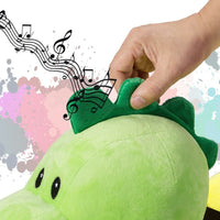 Dinosauro a Dondolo Cavalcabile Peluche Giocattolo Bambini con Effetti Sonori