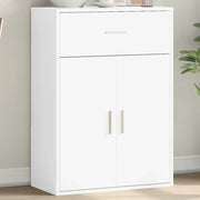 Credenza-Buffet-Armadio da cucina Bianca 60x30x84 cm in Legno Multistrato