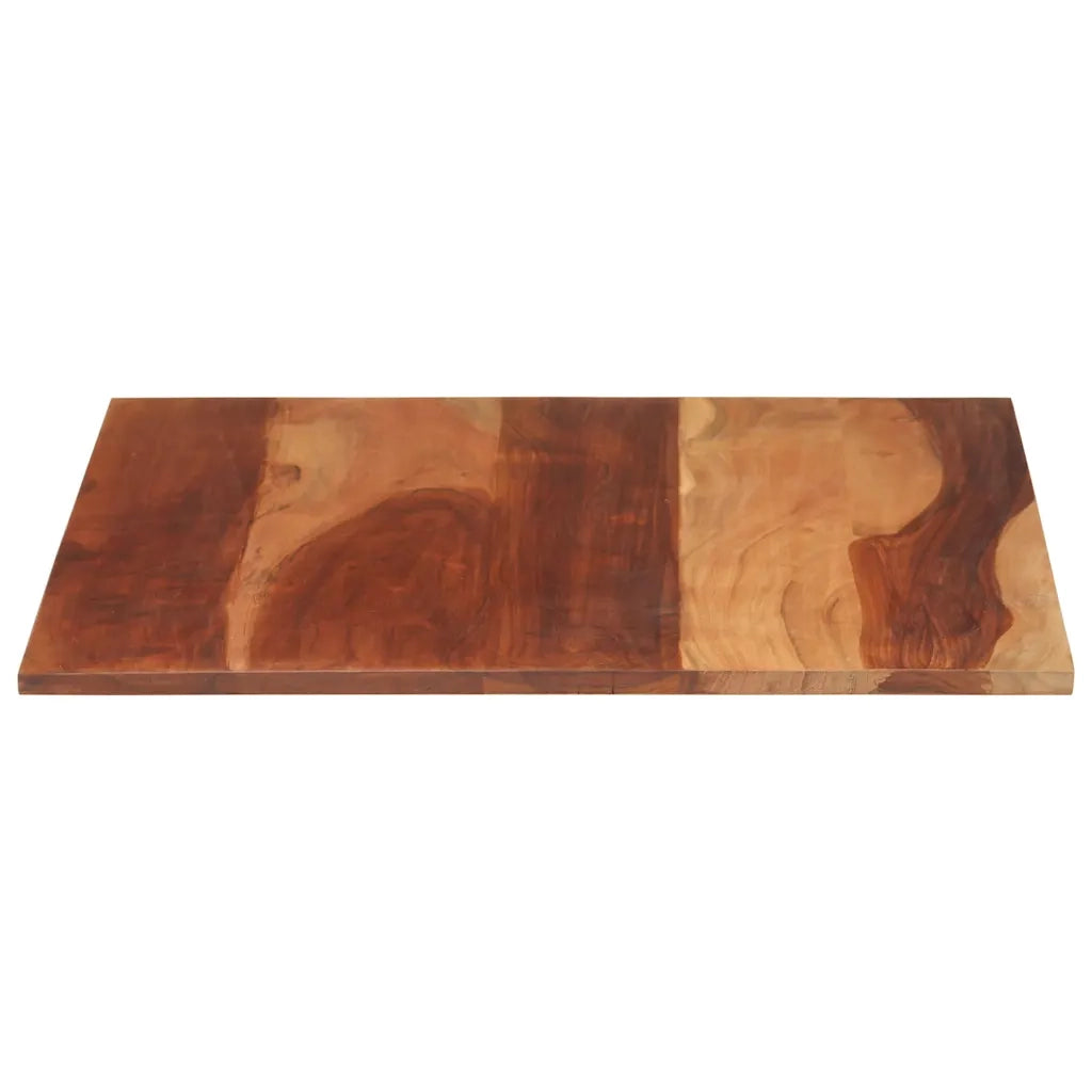 Piano Tavolo in Legno Massello di Acacia 15-16 mm 60x70 cm 285978
