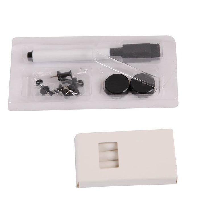 Lavagna Magnetica 3in1 con Bacheca Sughero Combinata 60x40 Casa Ufficio