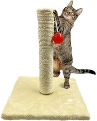 Tiragraffi Gatto Albero Tira Graffi Gioco Animali 30x30x35 cm Cat-Toys Pet