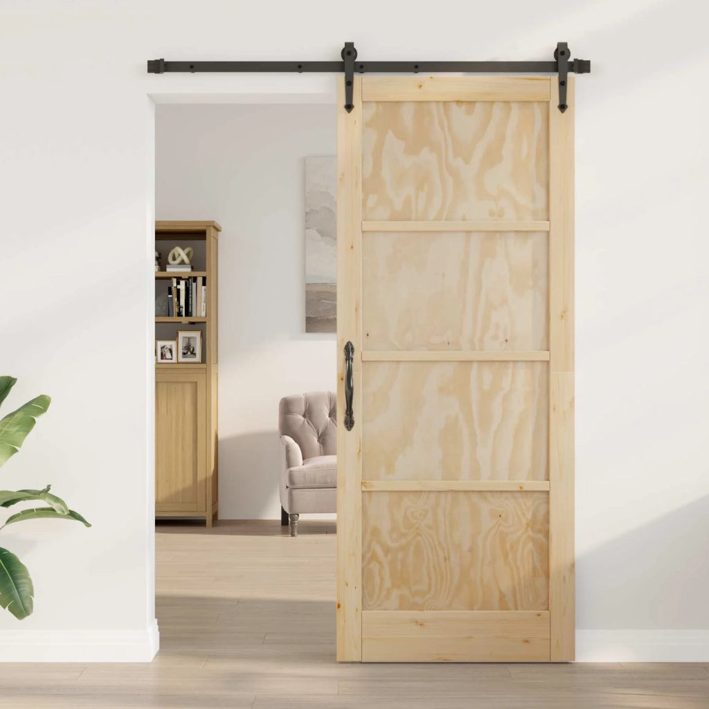 Porta scorrevole ORKDAL Naturale 86 x 211 cm