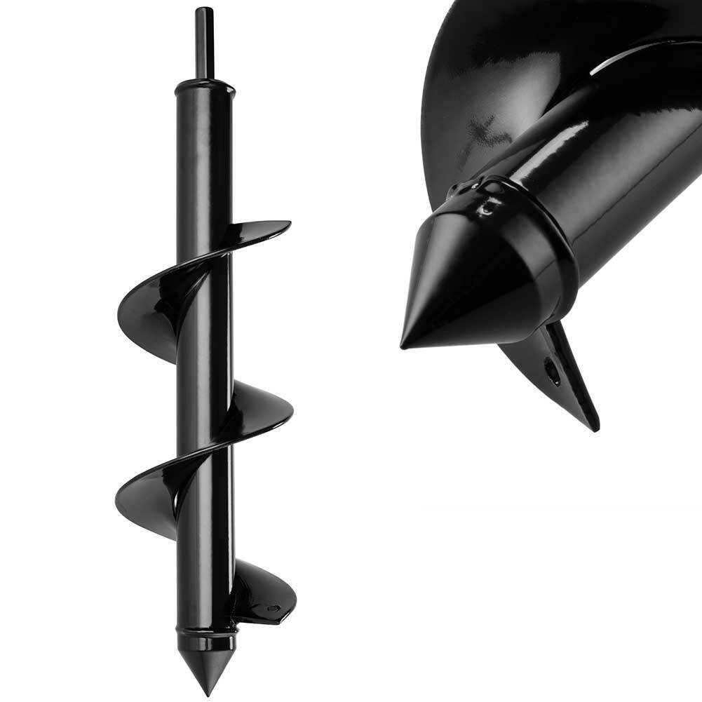Punta Per Trivella Trapano Spirale da Giardino Diametro 8 cm Profondità di 16 cm
