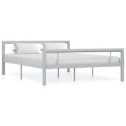 Giroletto Grigio e Bianco in Metallo 160x200 cm