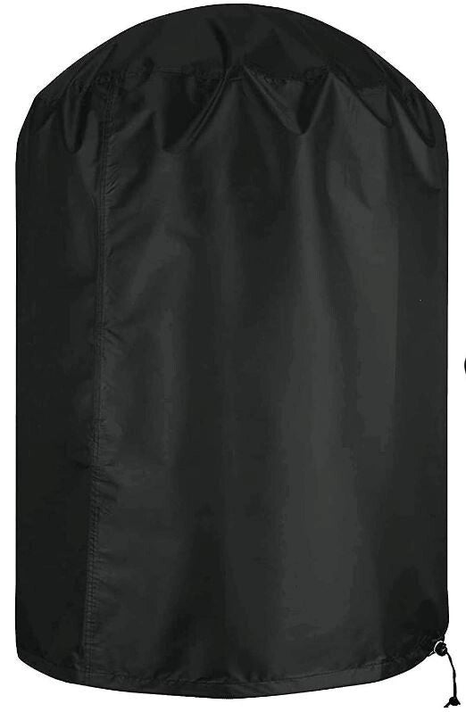 Copertura Protettiva Da Esterno Ø 70X80H Cm Per Barbecue Tondo Resistente all'Acqua e Raggi UV colore nero C2438107