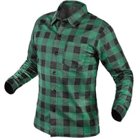 Topex 81-546-m camicia di flanel la, verde, taglia m