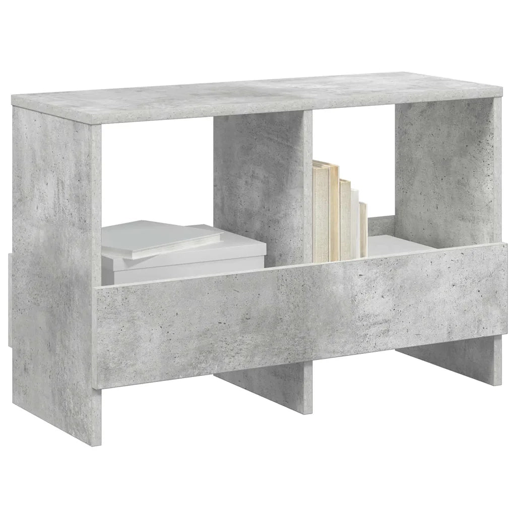 Scaffale per riviste Grigio cemento 68,5 x 30 x 45 cm CFW3032085