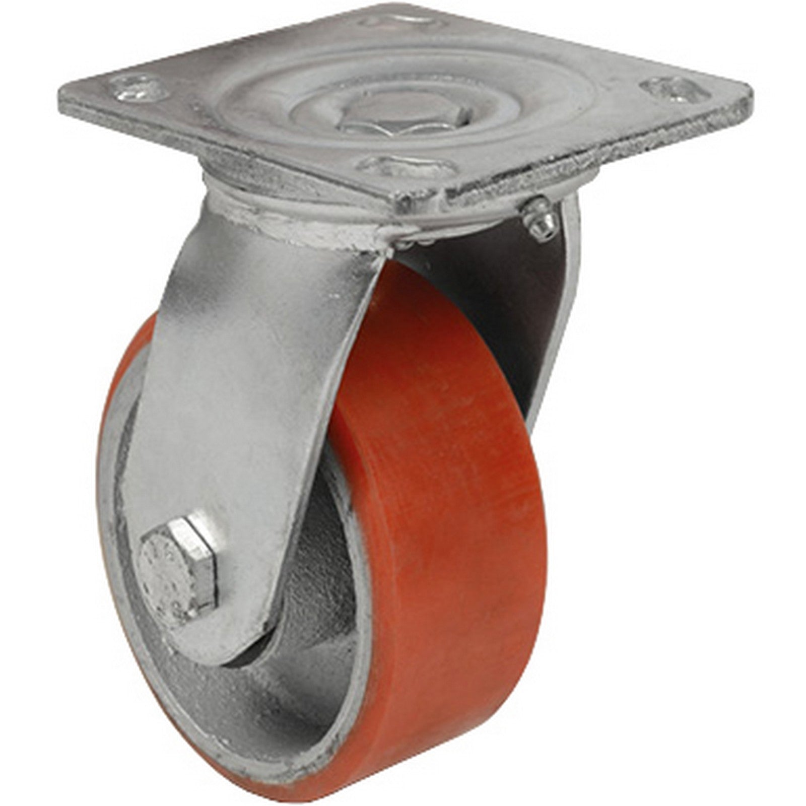 ruota in poliuretano girevole mm 125x32 export cod:ferx.3635