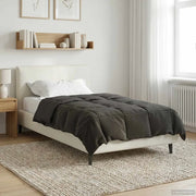 Duvet Estivo Trapuntato Antracite 155 x 220 cm Microfibra