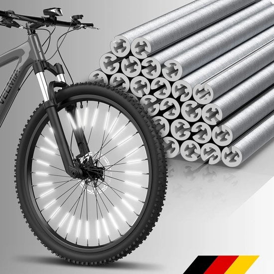 Illuminazione per Ruote - Accessori per Bicicletta - Sicurezza - LED - Riflessione - Bambini e Adulti