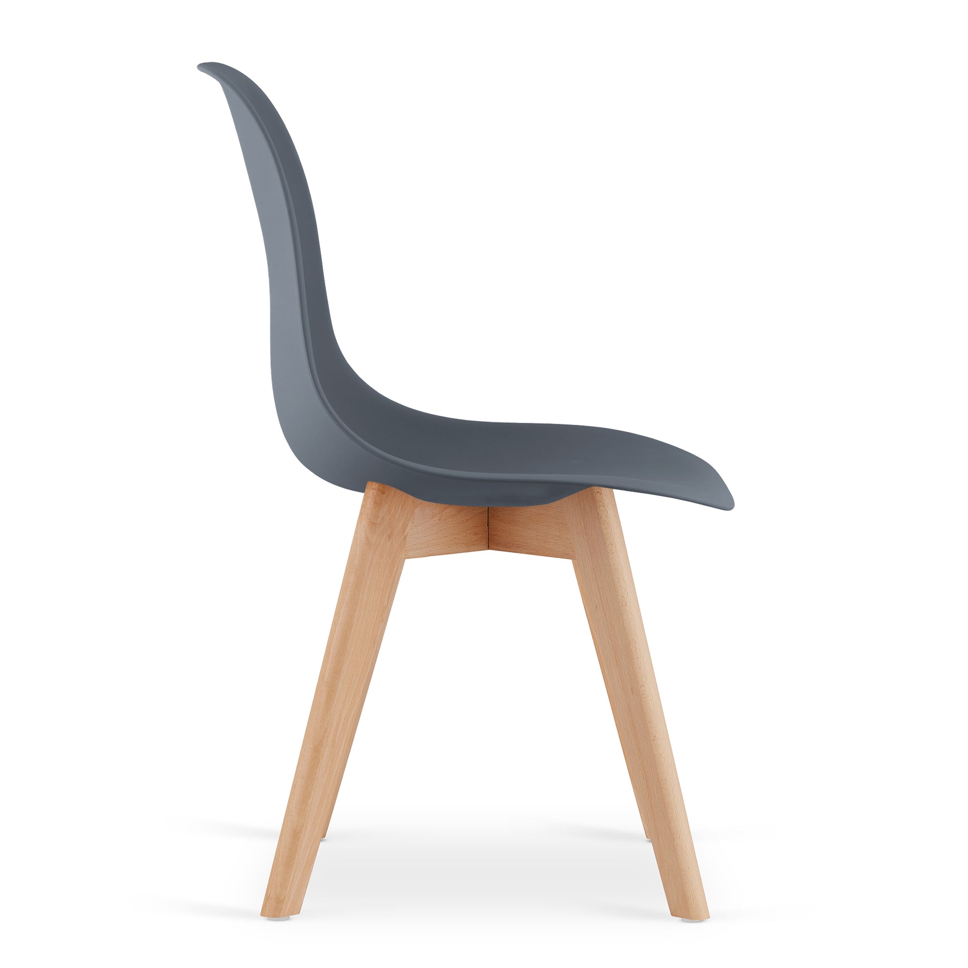 Sedia VALORA KITO - Design ergonomico ardesia scura x 3