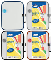 MAURY'S LAVAGNA MAGNETICA APPENDIBILE CON PENNARELLO E CANCELLINO 21X16CM COLORI ASSORTITI