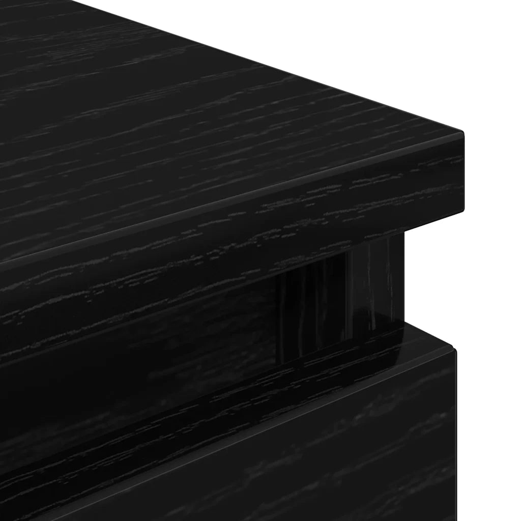 Mobile Porta TV Nero 100x35x54 cm in Legno Multistrato 861806