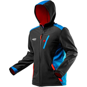 Topex 81-558-m giacca da lavoro in softshell hd+ traspirante 300