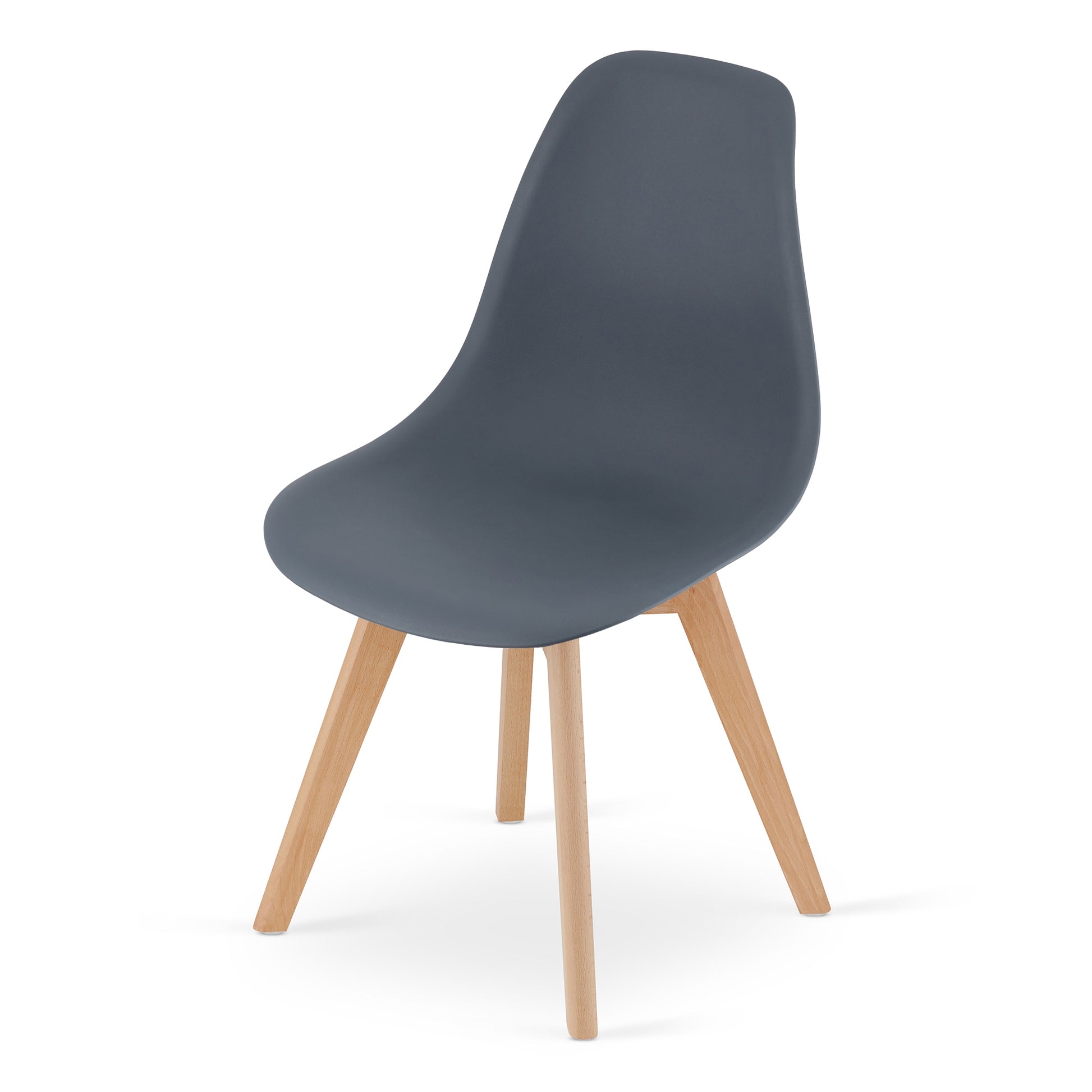 Sedia VALORA KITO - Design ergonomico ardesia scura x 4