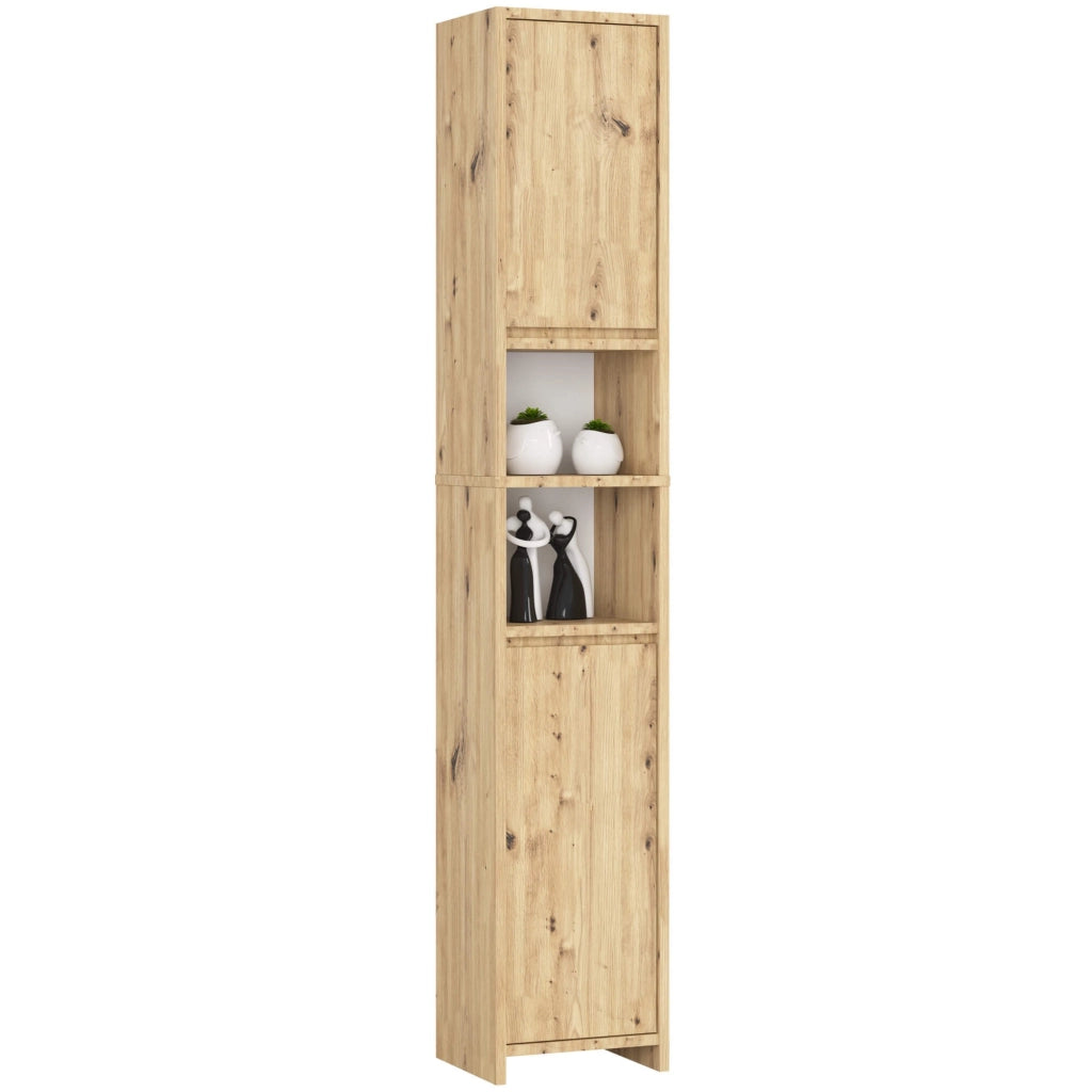 Colonna da bagno AKORD UNI Quercia Artisan 2 ante 32x28x180 cm