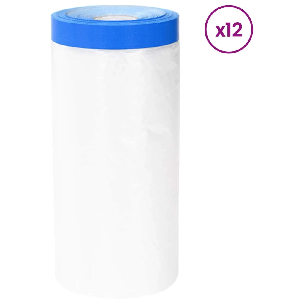 Film adesivo per mascheratura 12 pcs Trasparente e Blu