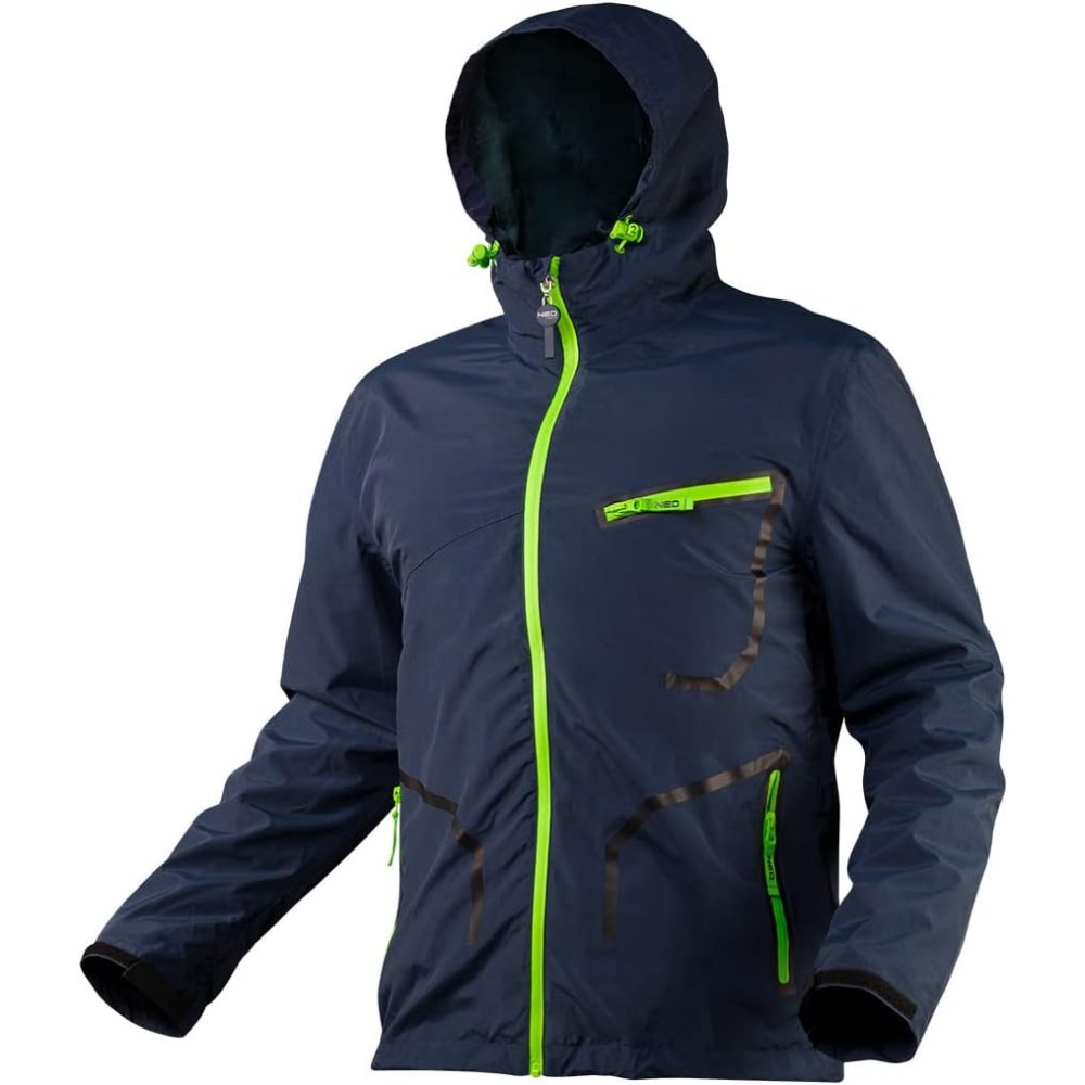 Topex 81-572-l giacca 3 in 1 pre mium membrana impermeabile 10000