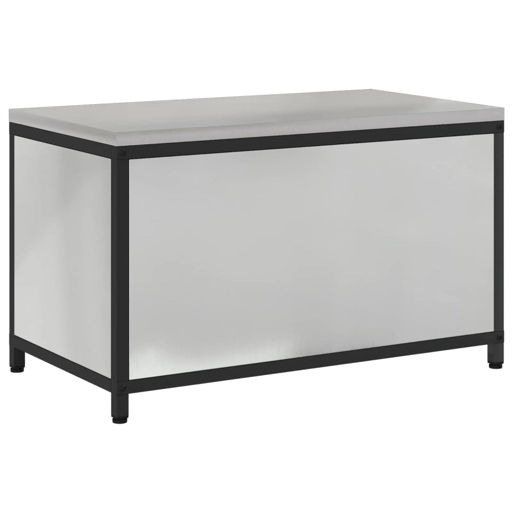 Stoccaggio in cucina con porta Argento 90 x 50 x 53 cm Acciaio 875001