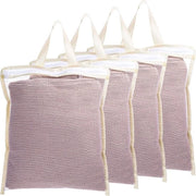 Set di 4 Piccole Asciugamini per Abbigliamento Delicato - Asciugamini Duraturi per Sotto Abito, Calze e Abbigliamento Bambino - Ideali per Lavatrice e Viaggi (30 x 25 cm)