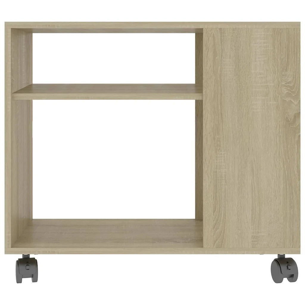 Tavolino da Salotto Rovere Sonoma 70x35x55 cm Legno Multistrato 802123