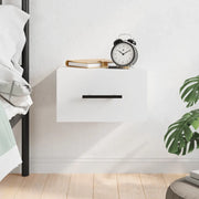 Comodino a Muro Bianco 35x35x20 cm 829868