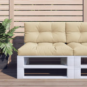 Cuscino per Pallet Beige 70x40x12 cm in Tessuto 360582