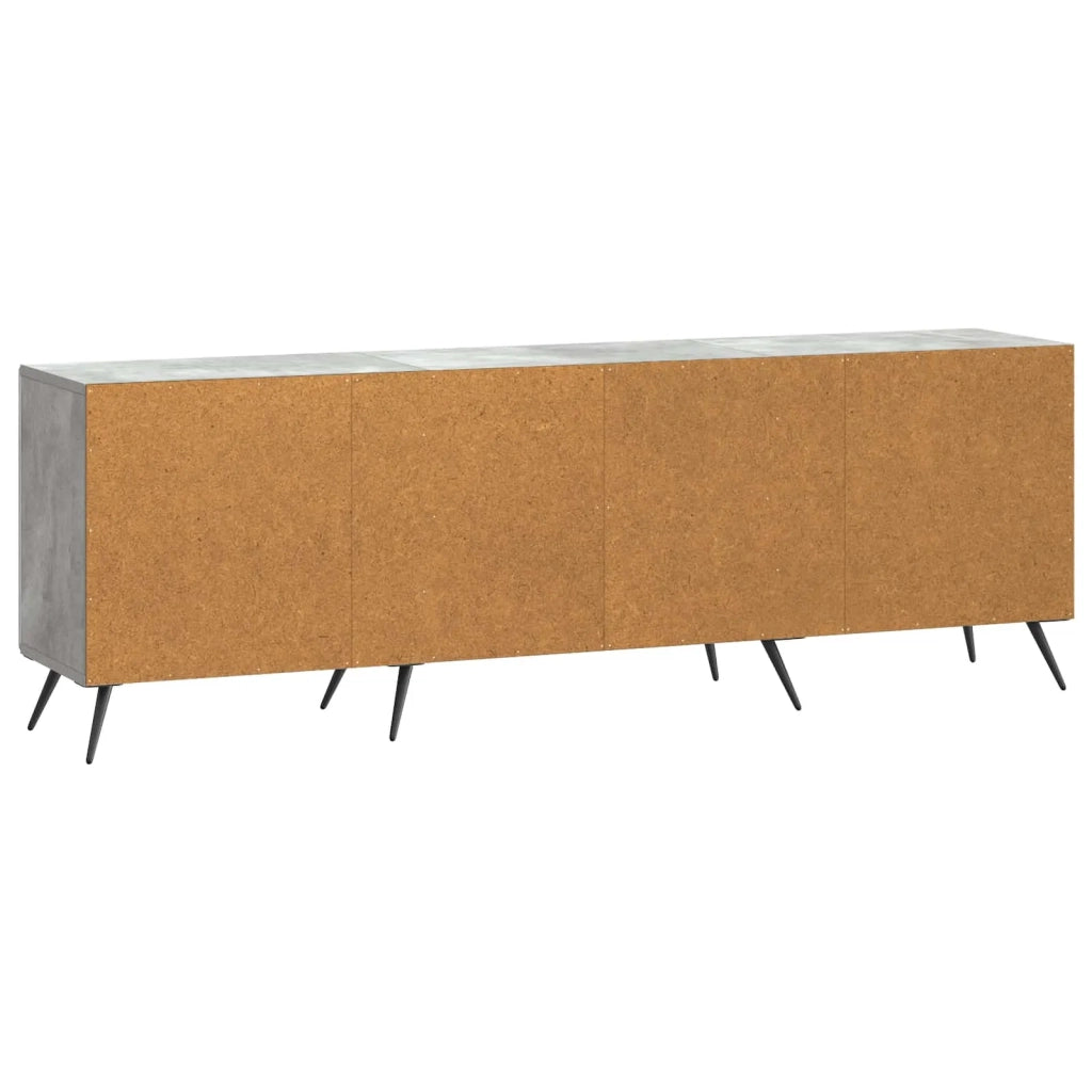 Mobile TV Grigio Cemento 150 x 31 x 50 cm Legno ingegnerizzato