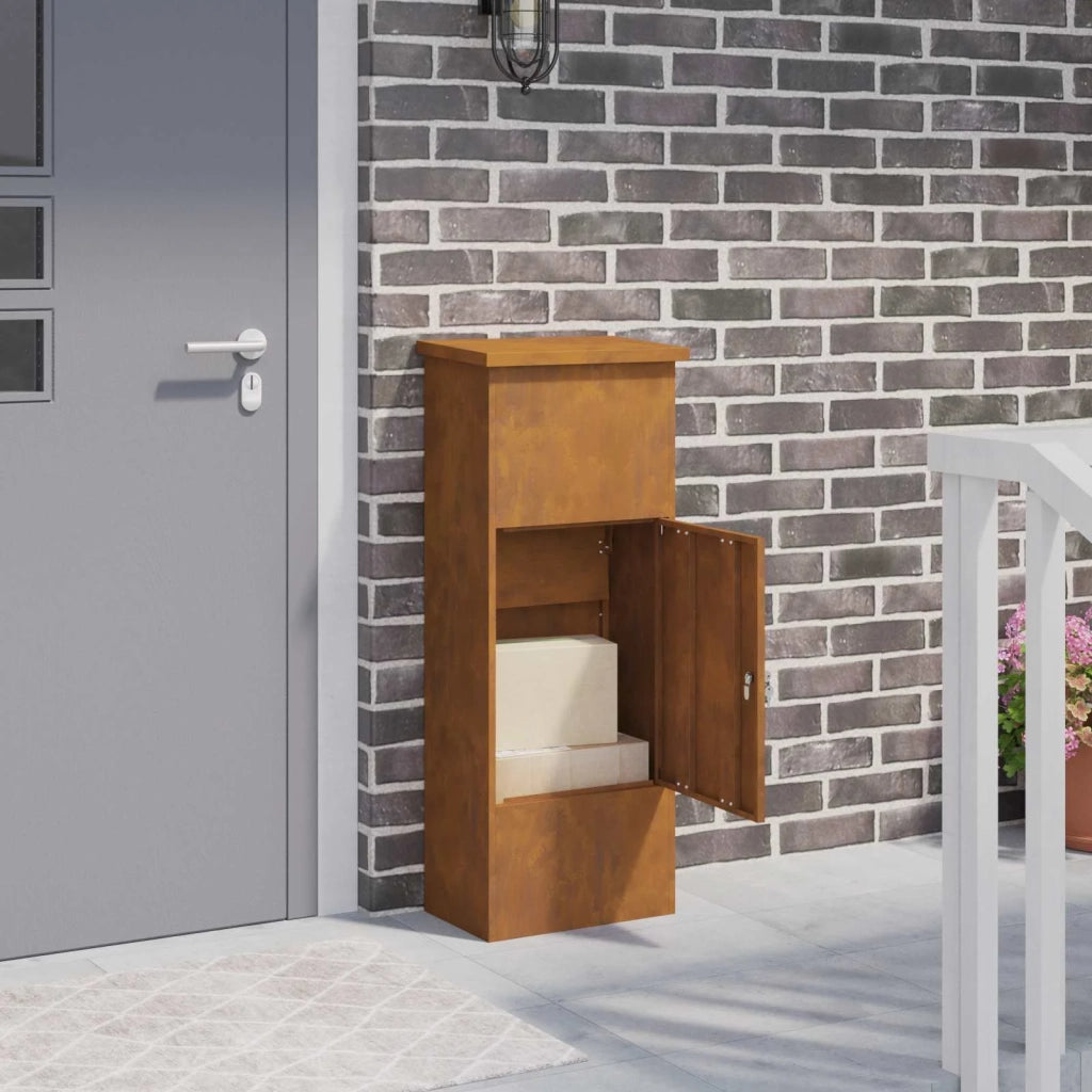 Cassetta per pacchi con porta Ruggine 44,5 x 29 x 110,5 cm CFW4086876