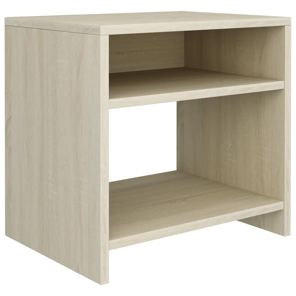Comodino | Armadio da Notte | Mobiletto da notte Rovere Sonoma 40x30x40 cm in Legno Multistrato