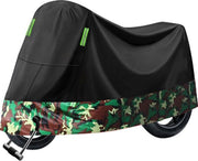 Cappotto per scooter e moto - 295*110*140 cm - con parabrezza - Cappotto scooter - Impermeabile all'aperto - Universale per tutti i scooter e le moto - Impermeabile Oxford - Adatto per dentro e fuori - Idrorepellente