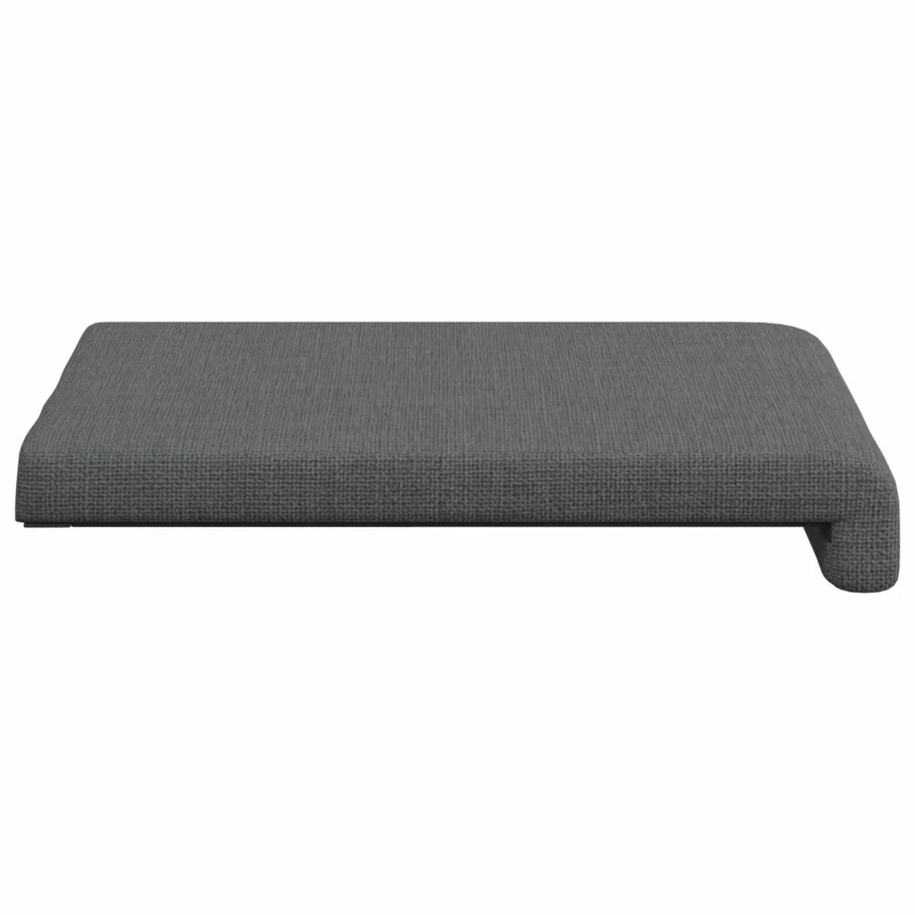 Cuscino per panchina 4 pcs Tessuto Grigio Scuro 42043086