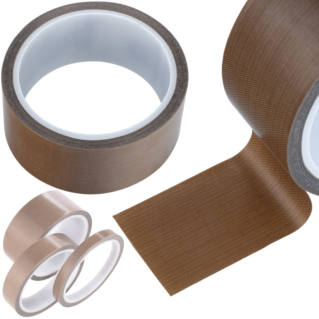 Nastro Teflonato 0,18mm per Saldatrice 80mm x 10m – Resistenza Termica -70°C a +300°C