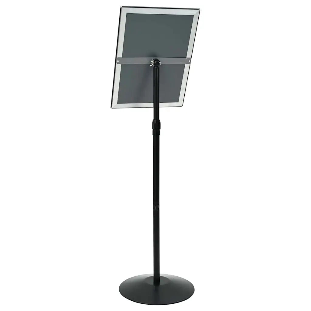 Supporto Poster a Piedistallo Argento a3 PVC e Acciaio CFW7185456