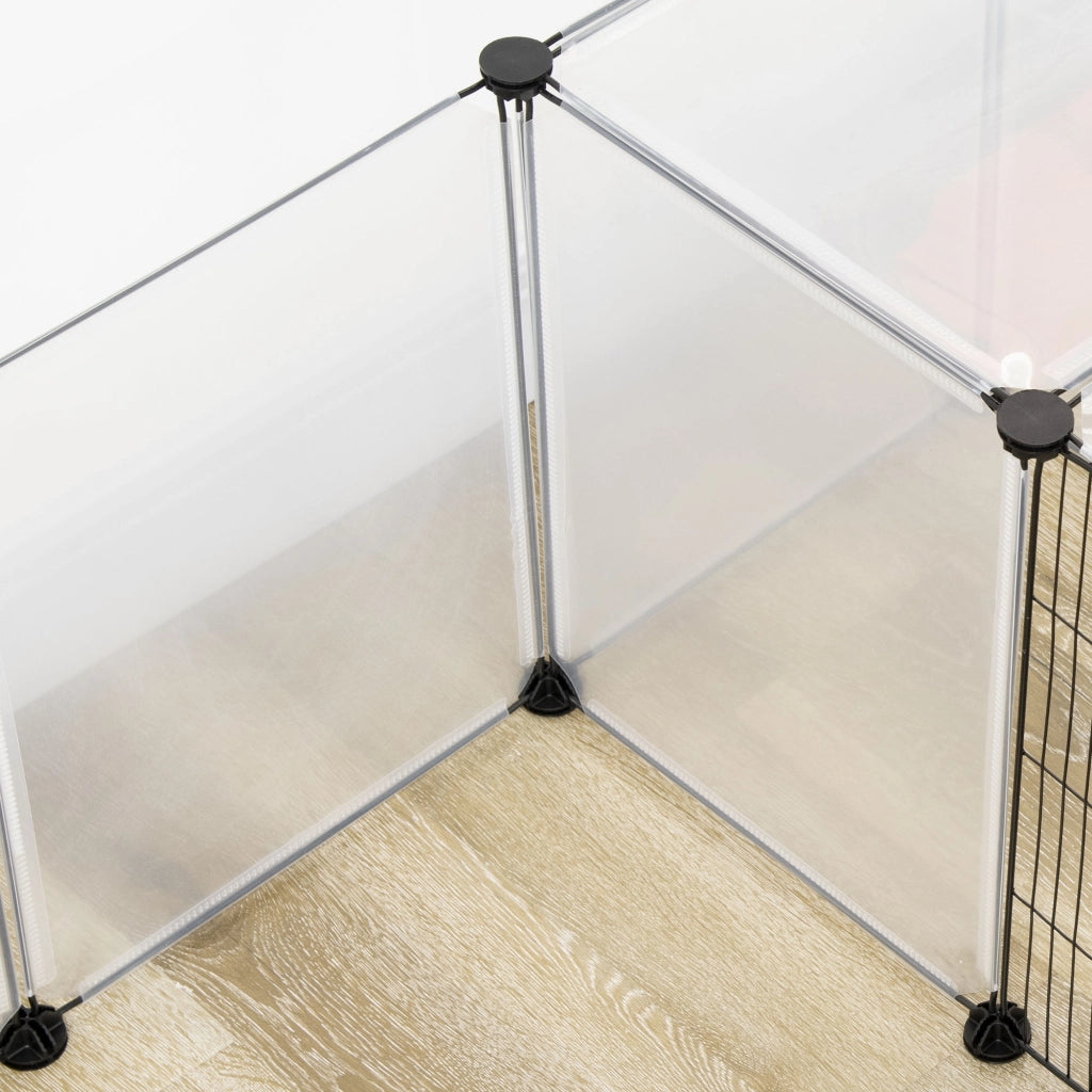 Recinto per Animali ¨C zephmum ¨C Grigio 175x70x45 cm