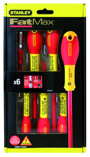 Stanley SERIE GIRAVITI PER ELETTRICISTA FAT MAX 6 PZ.