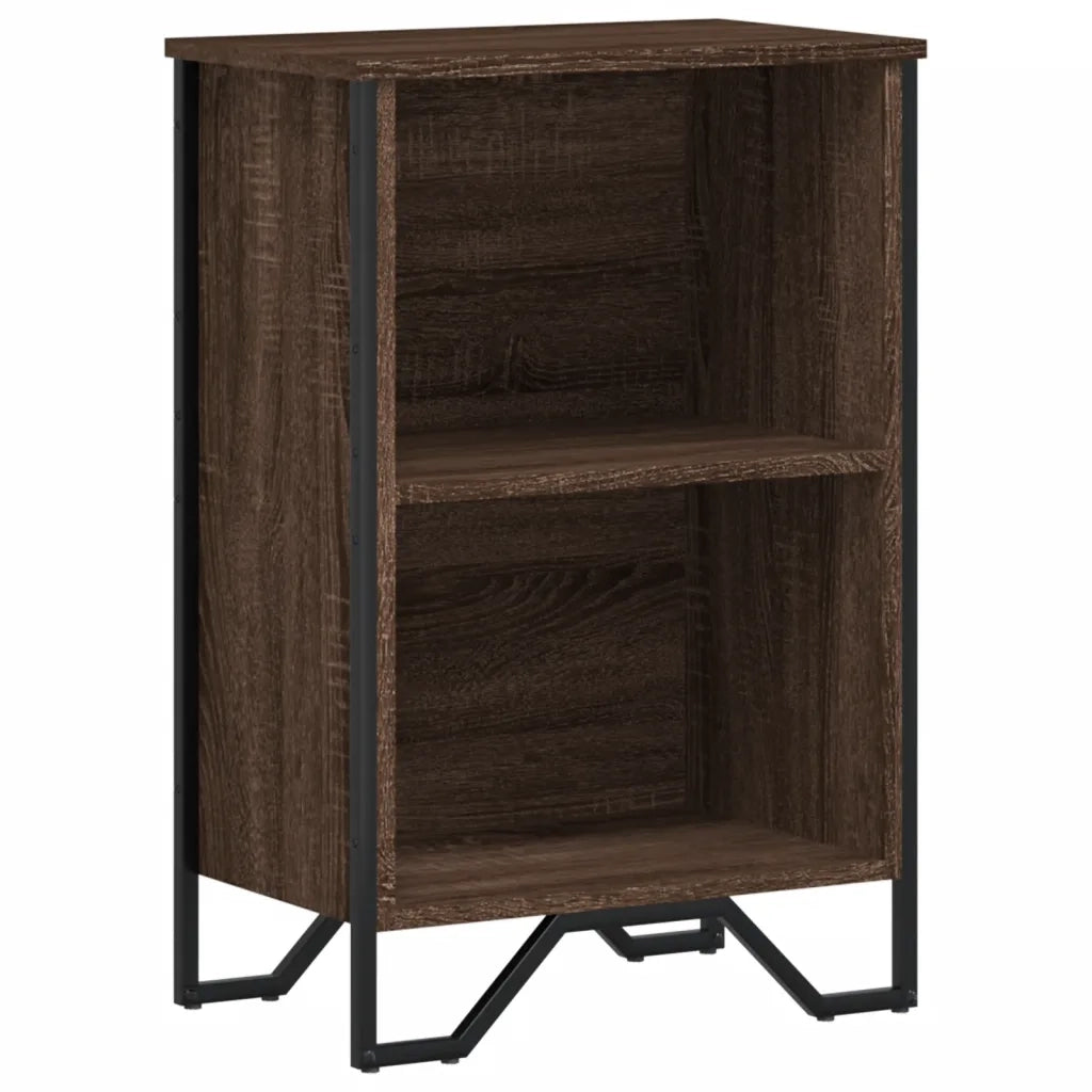 Libreria Rovere Marrone 50x31x74,5 cm in Legno Multistrato