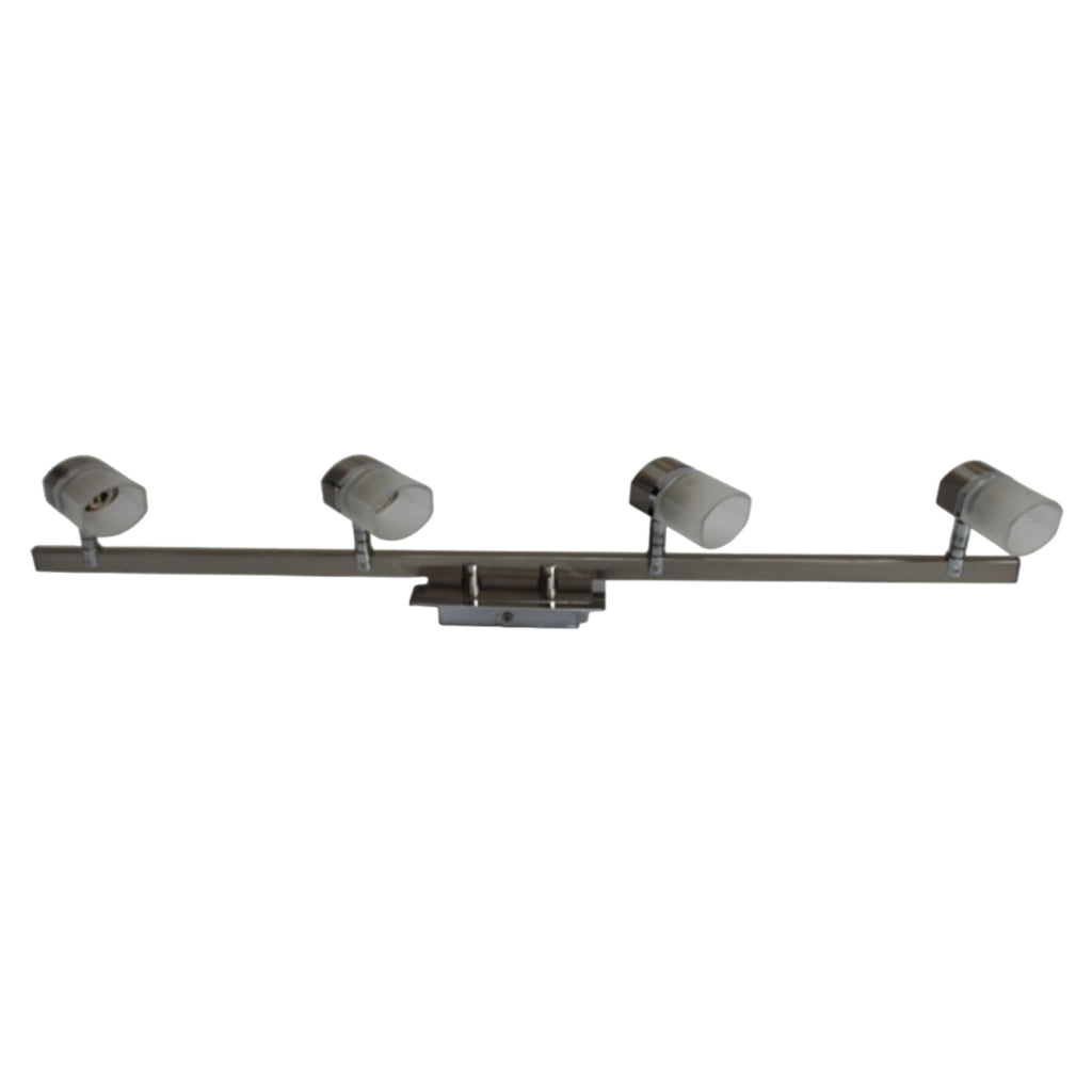 Stecca 4 Faretti con Vetro G9 MAX 4X40W - Serie Caracas ALEYAY