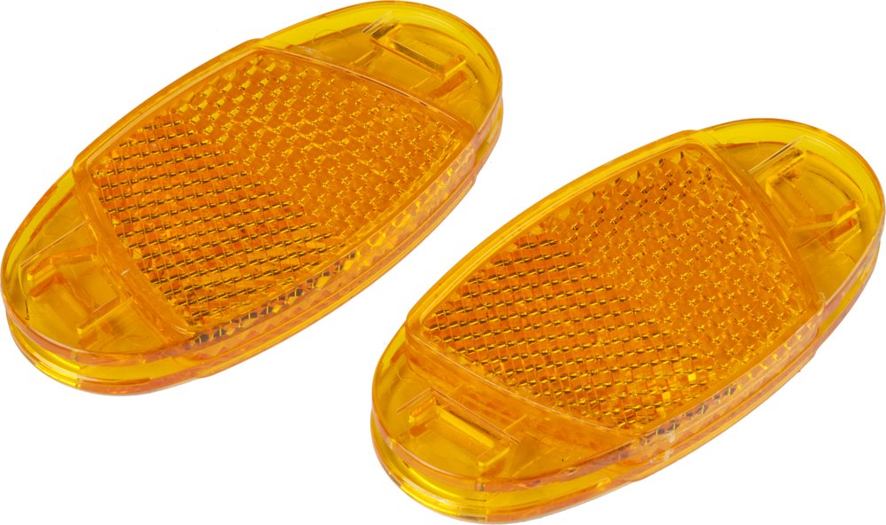 Coppia di catarifrangenti universali per ruota bici