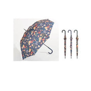 OMBRELLO AUTOMATICO LUNGO DONNA FIORI ASSORTITO- 12,0 pz
