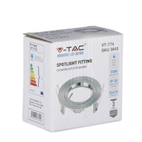 Nickel in raso rotondo GU10