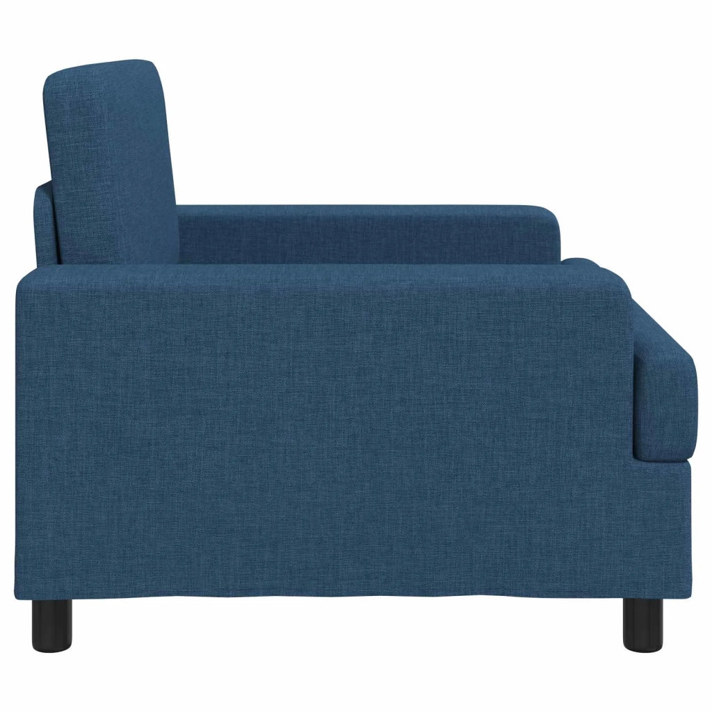 Poltrona Blu Tessuto 42043462