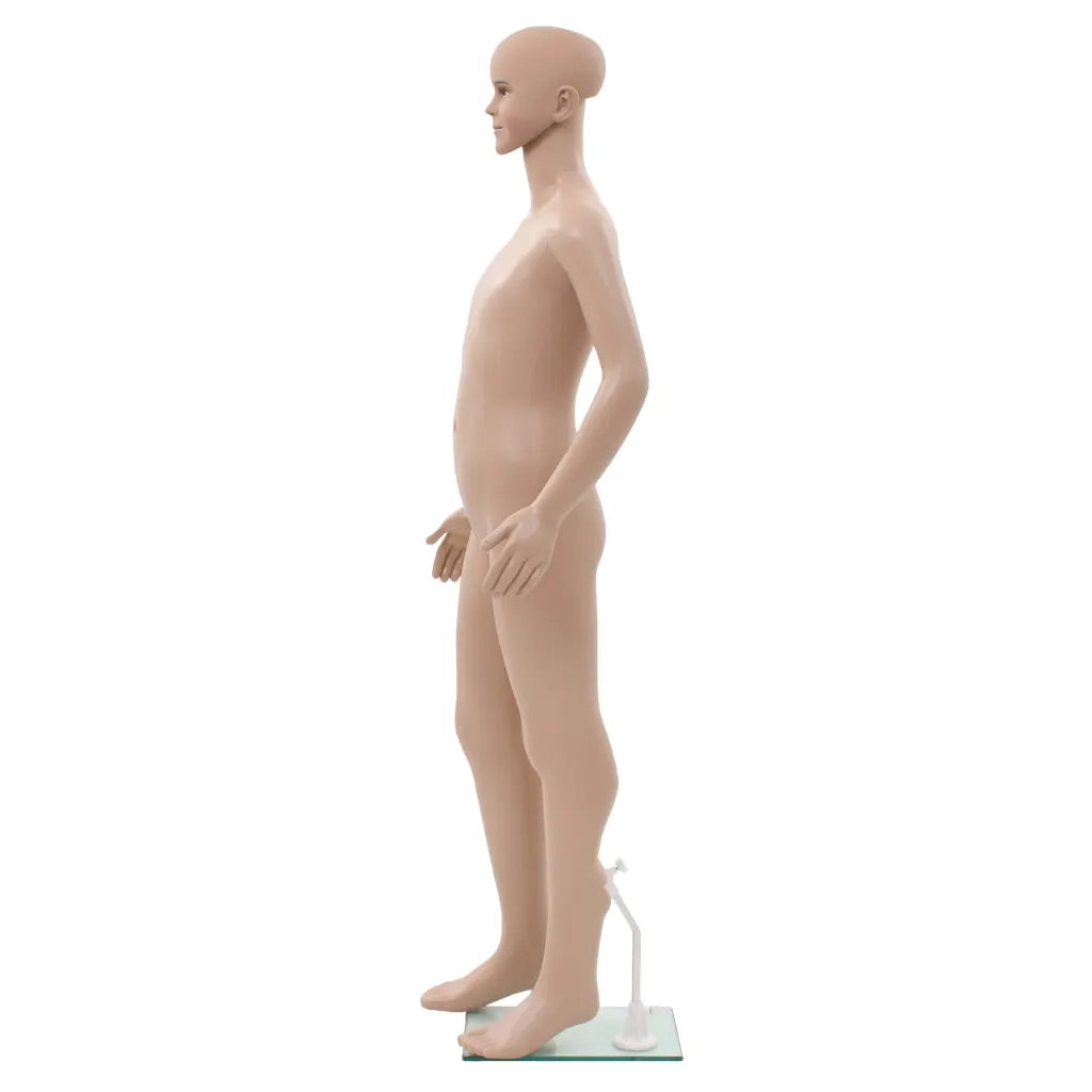 Manichino Bambino Figura Intera Base in Vetro Beige 140 cm CFW4703504