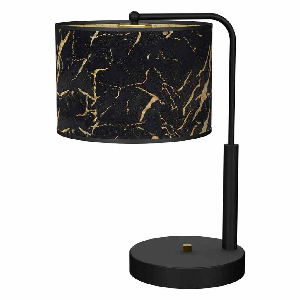 Lampada da tavolo Milagro SENSO MLP7299 nero oro E27