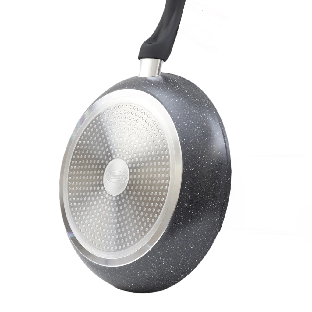 MAURY’S MAXISTONE TITANIUM PADELLA 30 CM ANTIADERENTE IN ALLUMINIO RINFORZATO