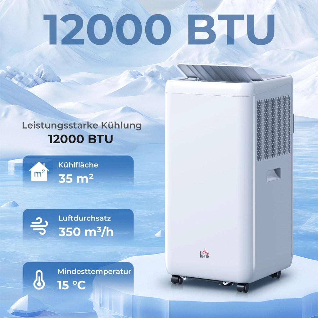 Climatizzatore Portatile 12000 BTU 5 in 1 con Telecomando ¨C Zephmum ¨C 35 mq