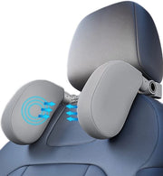 Supporto autoportante per bambini, Supporto cervicale autoportante per bambini, Cuscino cervicale in pelle respirante regolabile su 180 gradi per bambini e adulti, Supporto cervicale per bambini e adulti da installare velocemente.