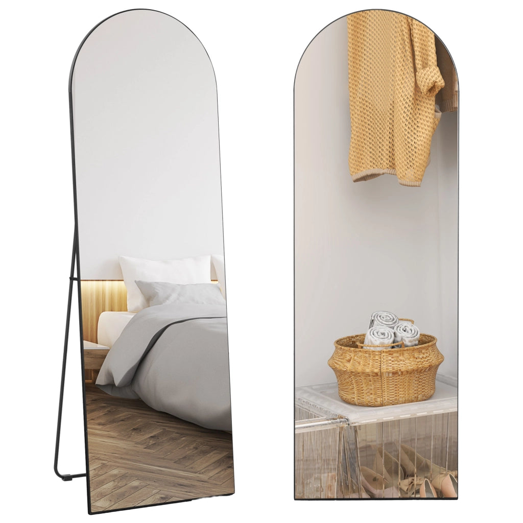 Specchio a Pieno Lunghezza ¨C Zephmum ¨C Nero 50x150 cm