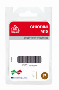 maestri blister chiodi art. m15 (pz.1700) cod:ferx.36449